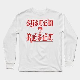 System Reset Skull Long Sleeve T-Shirt